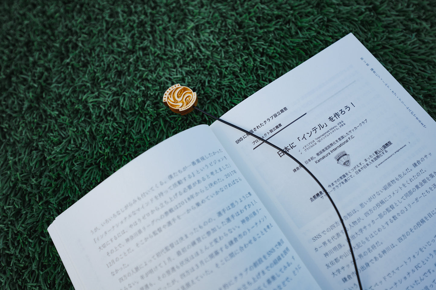 Wooden bookmark