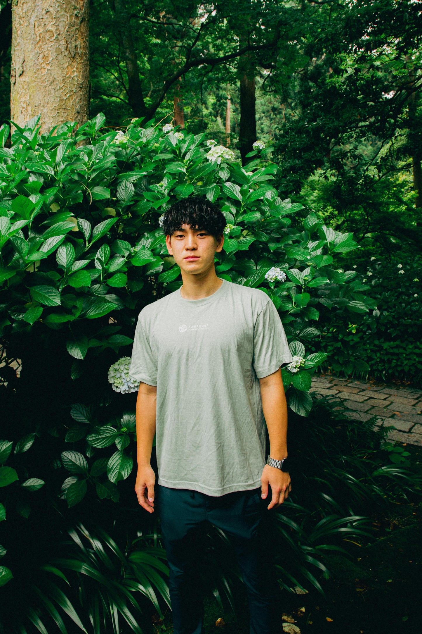 Logo T-shirt Sage Green