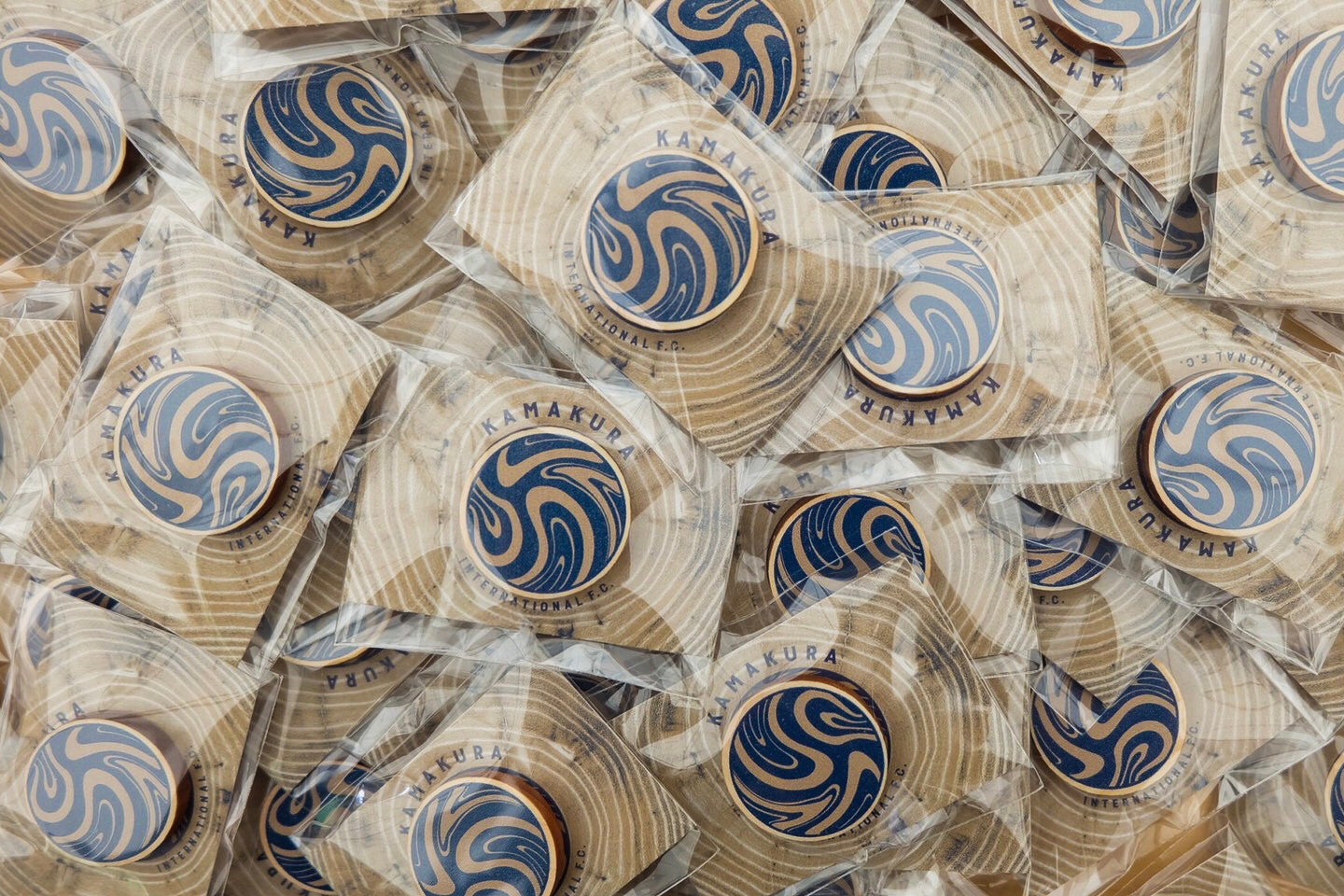 Wooden Pin Badge